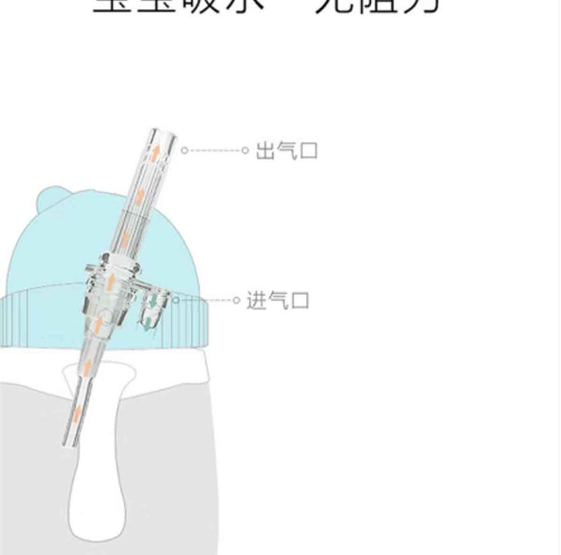宝宝吸水“无阻力”